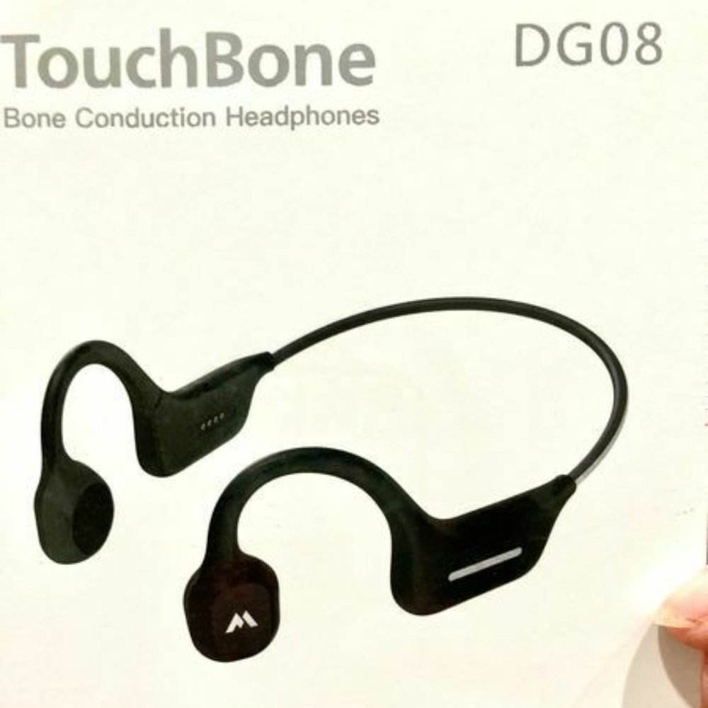 Sealed New TouchBone DG08 Wireless Bone Conduction Headphones Open Ear